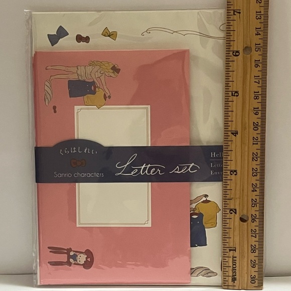 Hello Kitty x Kurahashi Rei Collaboration Letter Set - Picture 3 of 5